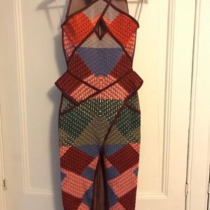 Herve Leger Bandage Dress with Cutouts
